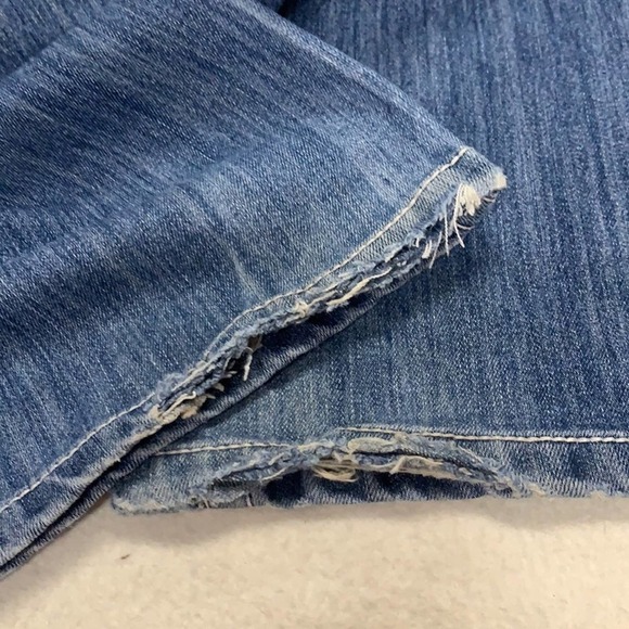 Inc Denim Regular Boot Leg Jeans.Size 6. Hems Worn - Picture 9 of 9